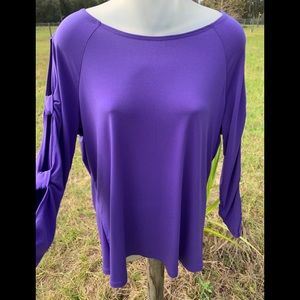 I ❤️ PURPLE- Pullover Top